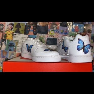 Butterflies custom Air Force 1 Shoes